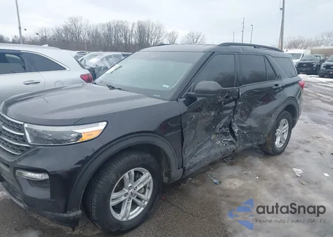 2022 Ford Explorer Xlt z USA, uszkodzony, nr VIN 1FMSK8DH0NGB03642